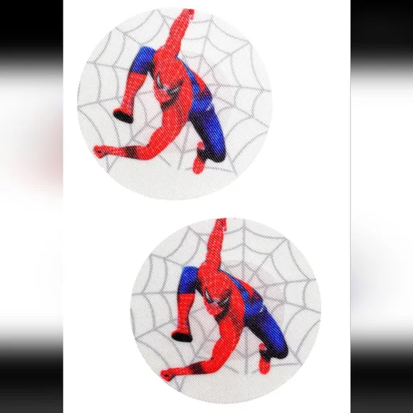 Black Wet Look Spider Web Cut Out Design Poncho (OS) (Costume Idea In Listings) - Picture 8 of 8